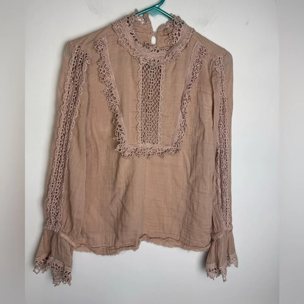 FP One Victoria Top Size Small Dusty Pink